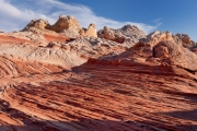 Arizona;Blue-Sky;Clarks-Nutcracker;Clouds;Erosion;Grand-Staircase-Escalante;Red-